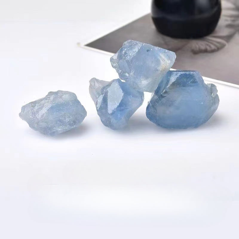 Raw Baby Blue Calcite